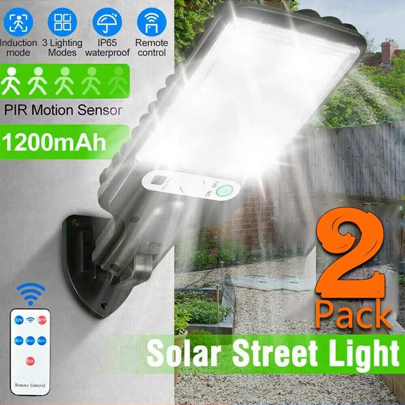 Outdoor Lighting Waterproof - 屋外ソーラーガーデンライト 人感センサー搭載 3モード テラス/ガレージ/中庭用 防水屋外ソーラーランプ