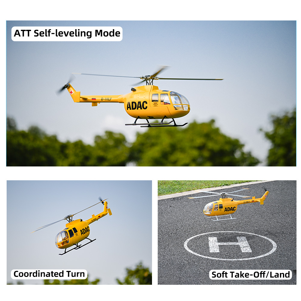 FLY WING BO105 スケールヘリコプター LEDラ - Outdoor Lighting Uk のレビューと価格