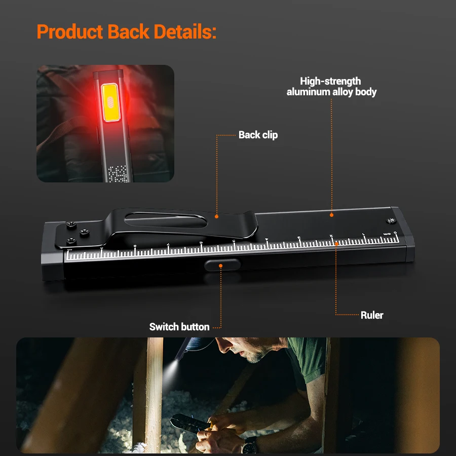 ミニポータブル充電式LED懐中電灯、防水屋外作業用ポケット懐 - Outdoor Lighting Waterproof のレビューと価格