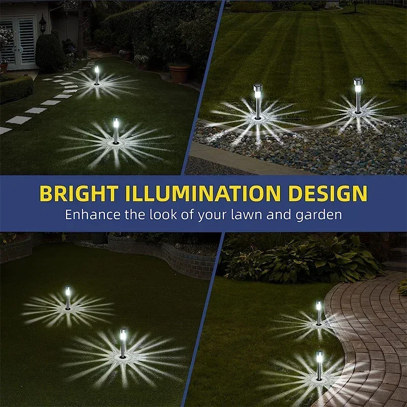 ソーラー屋外ライトガーデンランプ太陽光発電防水風景パス屋外庭 - Outdoor Lighting Effects のレビューと価格