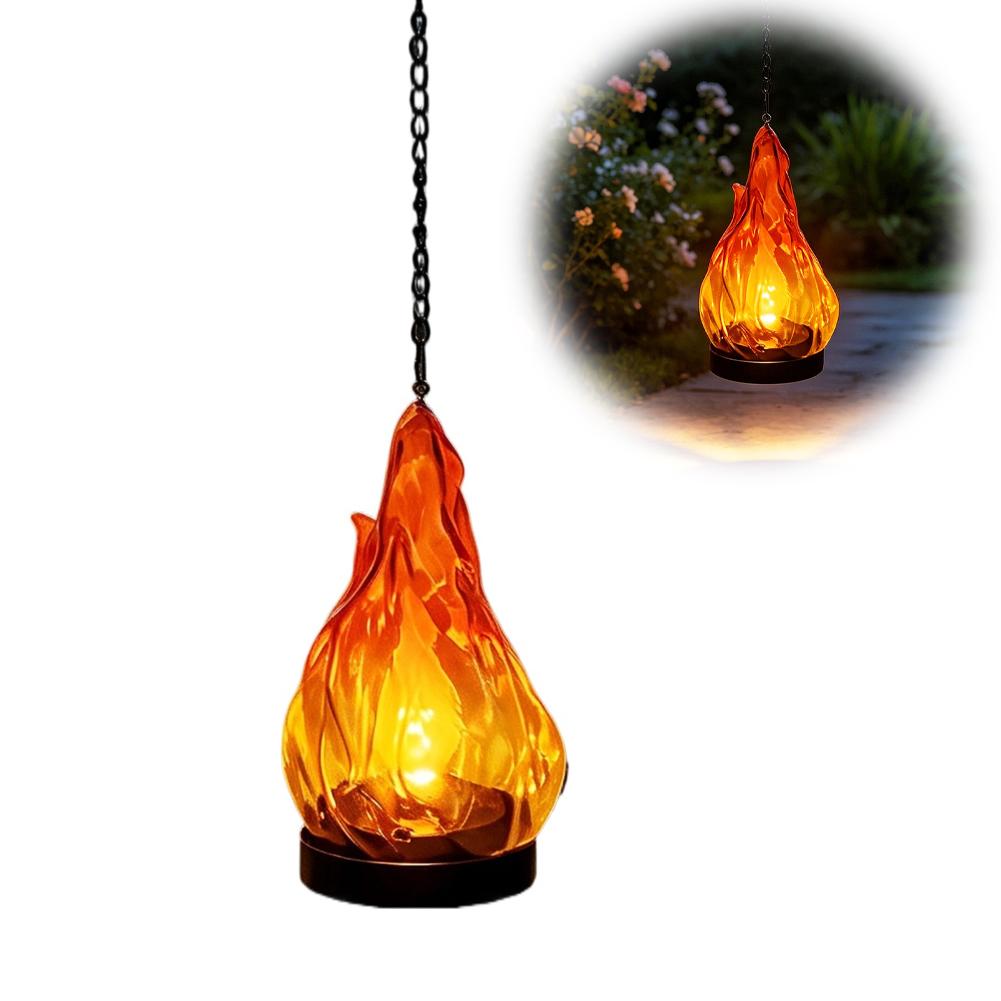 LED点滅炎ランタン IP65防水仕様、吊り下げ式、屋外用、 - Outdoor Lighting Effects のレビューと価格
