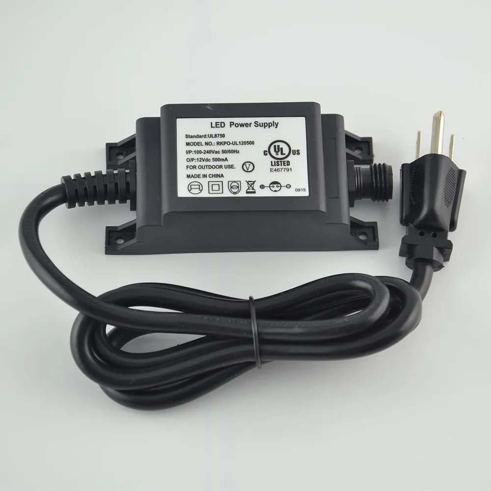 IP68 DC12V 1A 電源ドライバ供給充電器 EU U - Outdoor Lighting Uk のレビューと価格